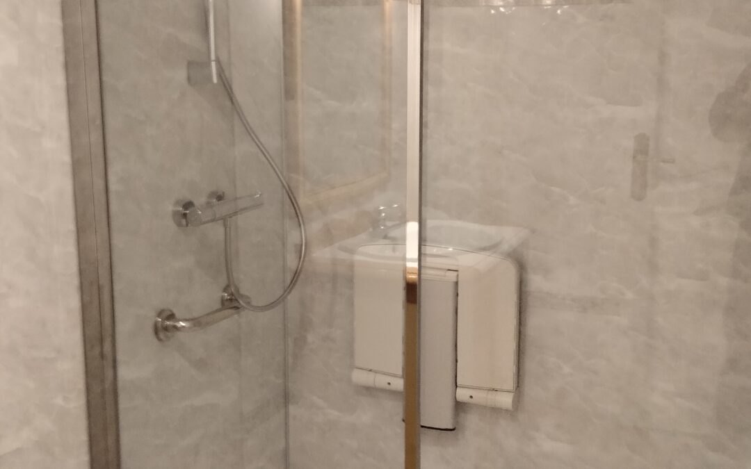 Installation d'une douche à Amélie-les-Bains