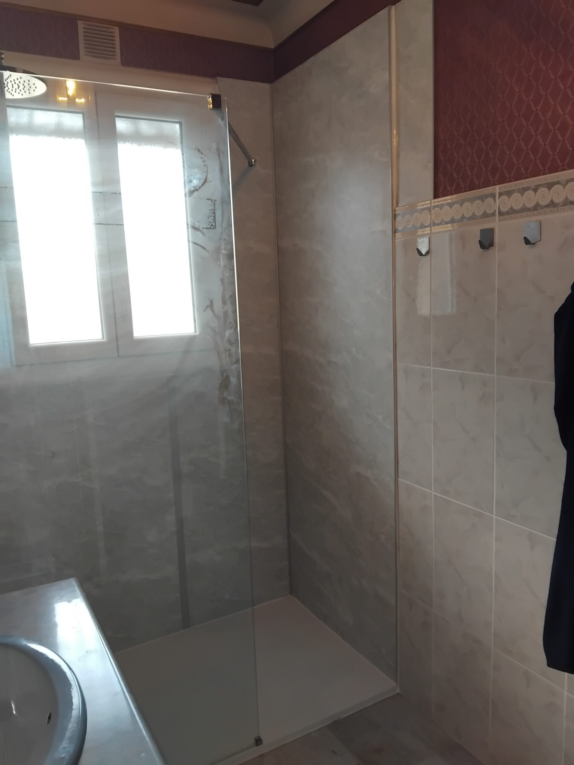 Installation d'une douche à Céret