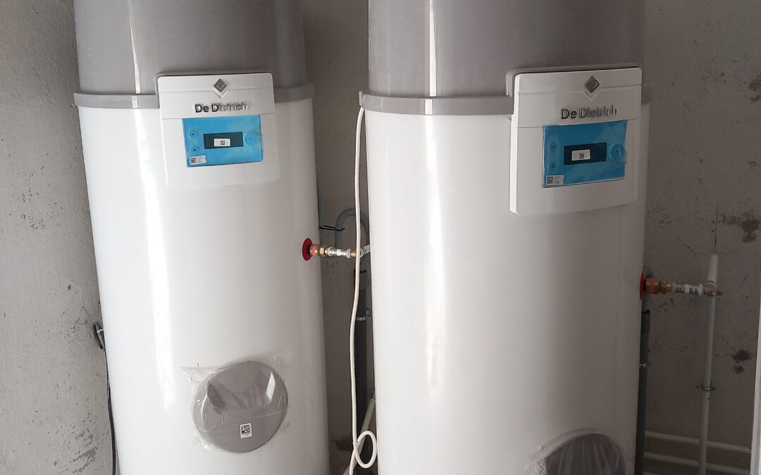 Installation de 2 chauffe-eau thermodynamiques à Maureillas-las-Illas