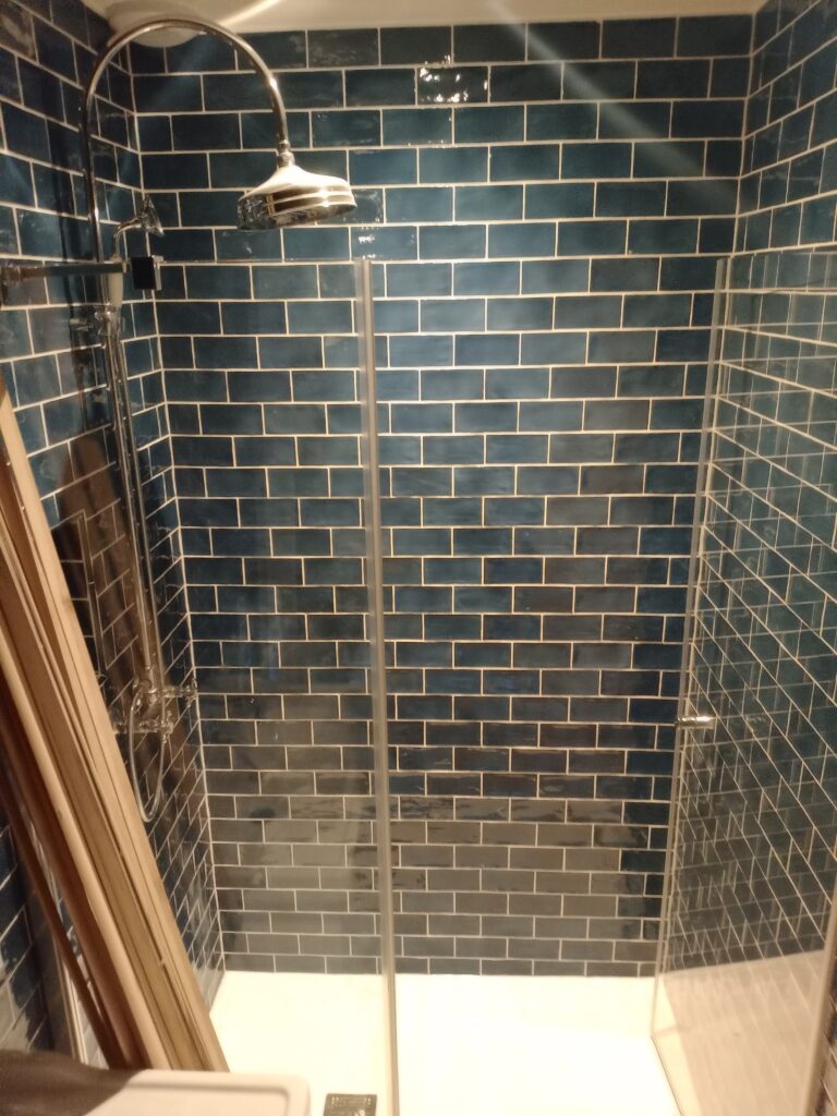 Rénovation de salles de bains dans un mas à Saint-Laurent de Cerdans