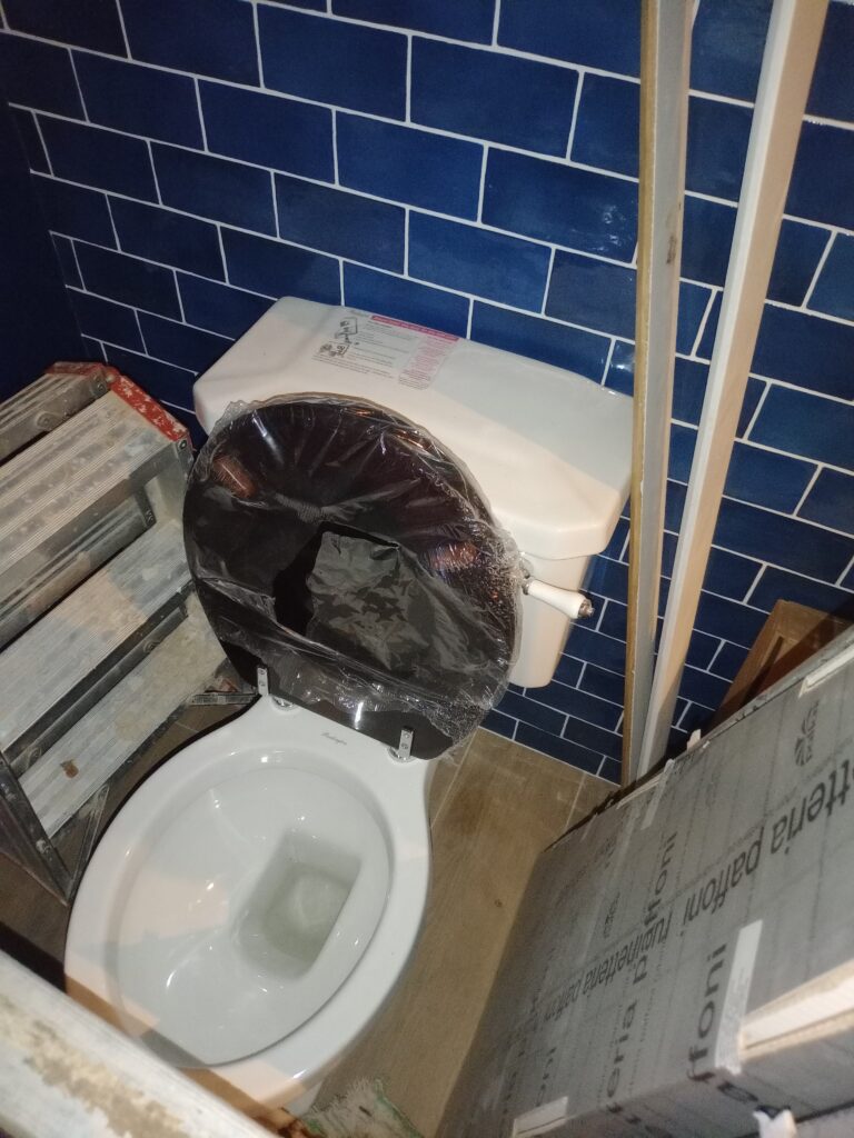 Rénovation de salles de bains dans un mas à Saint-Laurent de Cerdans