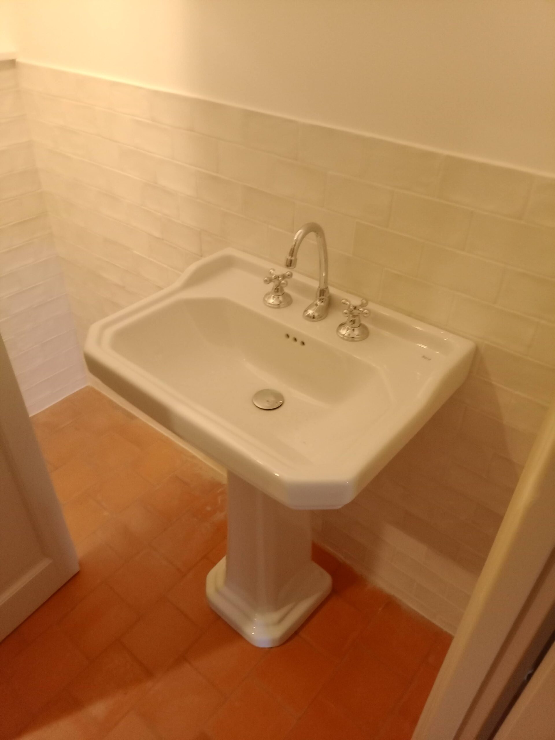 Rénovation de salles de bains dans un mas à Saint-Laurent de Cerdans